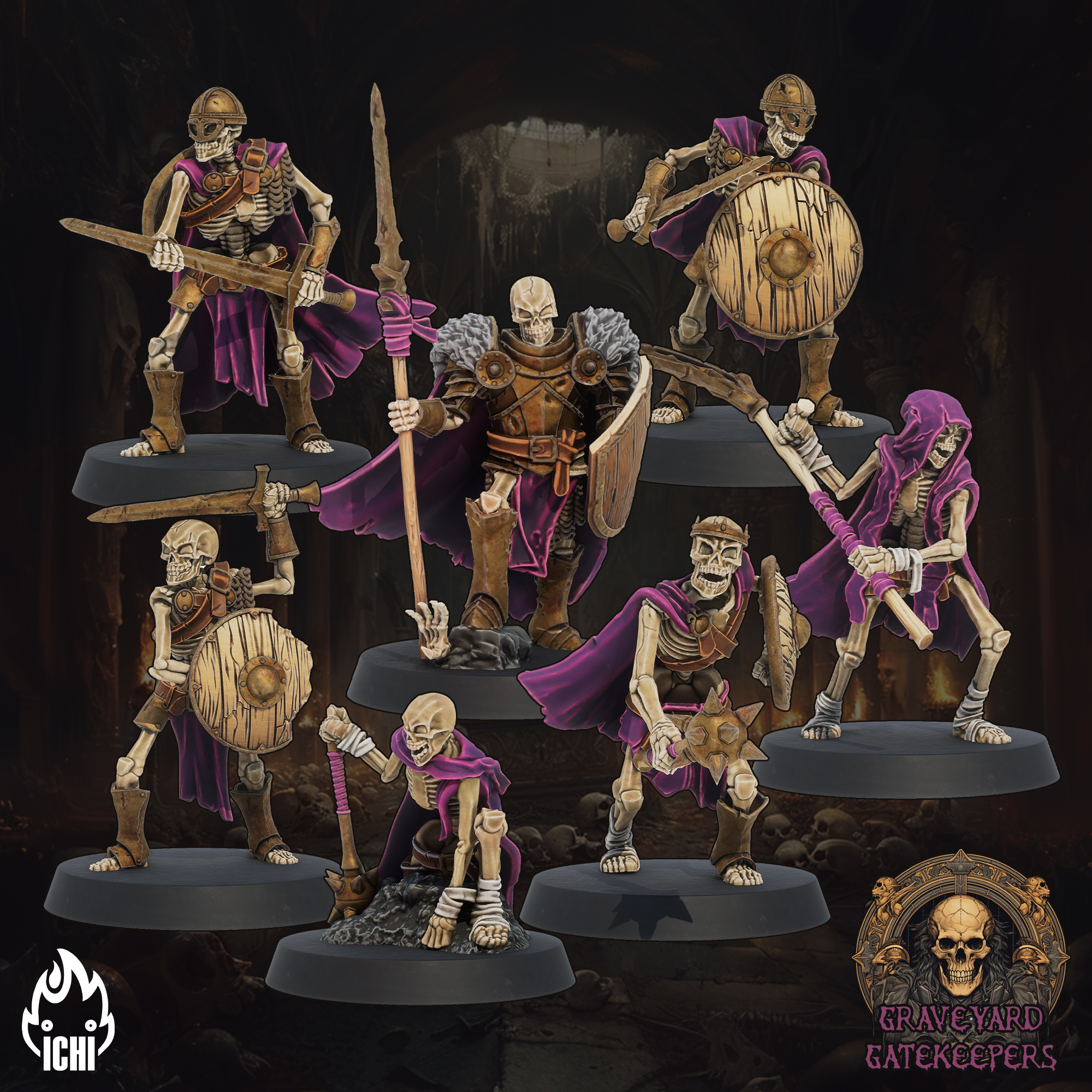 WARBAND - Graveyard Gatekeepers (Regular Style)